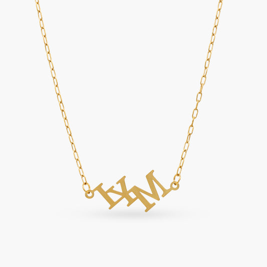 LYM Letter Necklace