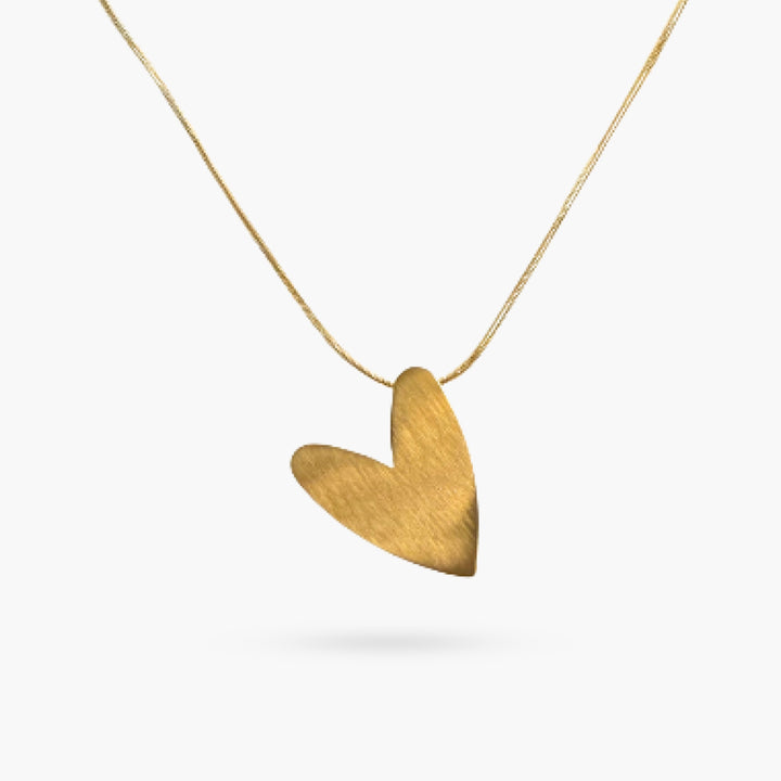 The Tilted Heart on a Snake Chain