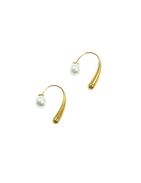 The Pearl Slide Earrings