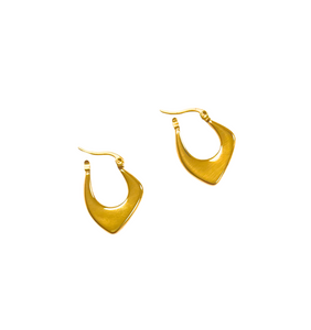 The Melted Gold Hoops