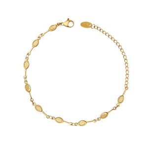 The Love Wins Tennis Gold Bracelet