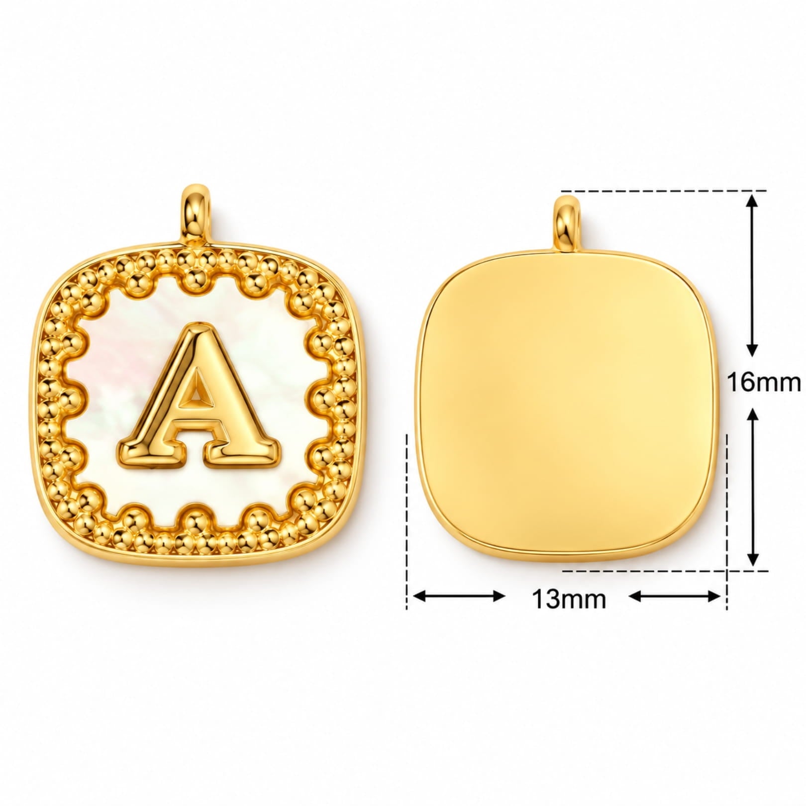 Alphabet Charms Necklace