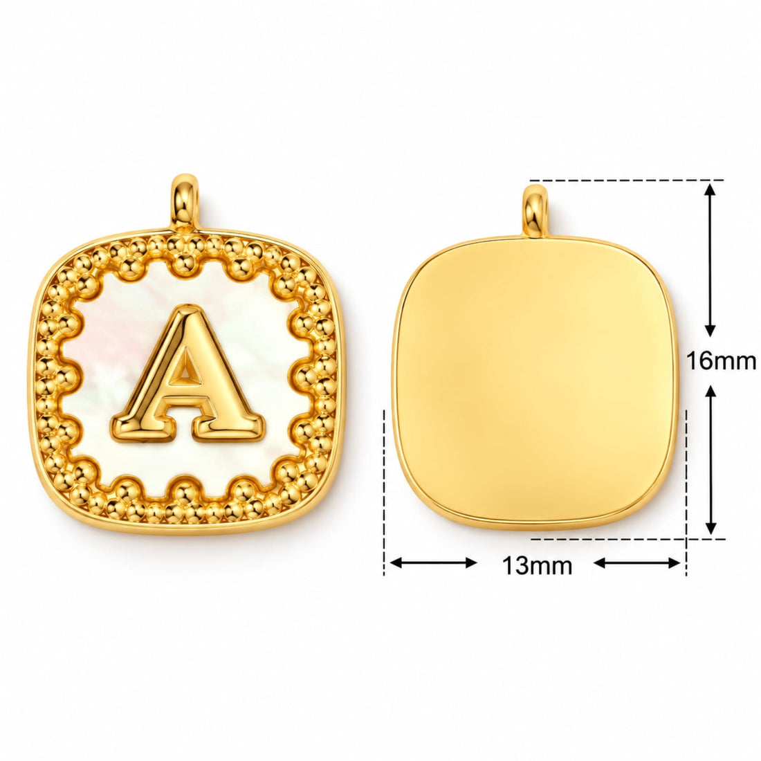Alphabet Charms Necklace