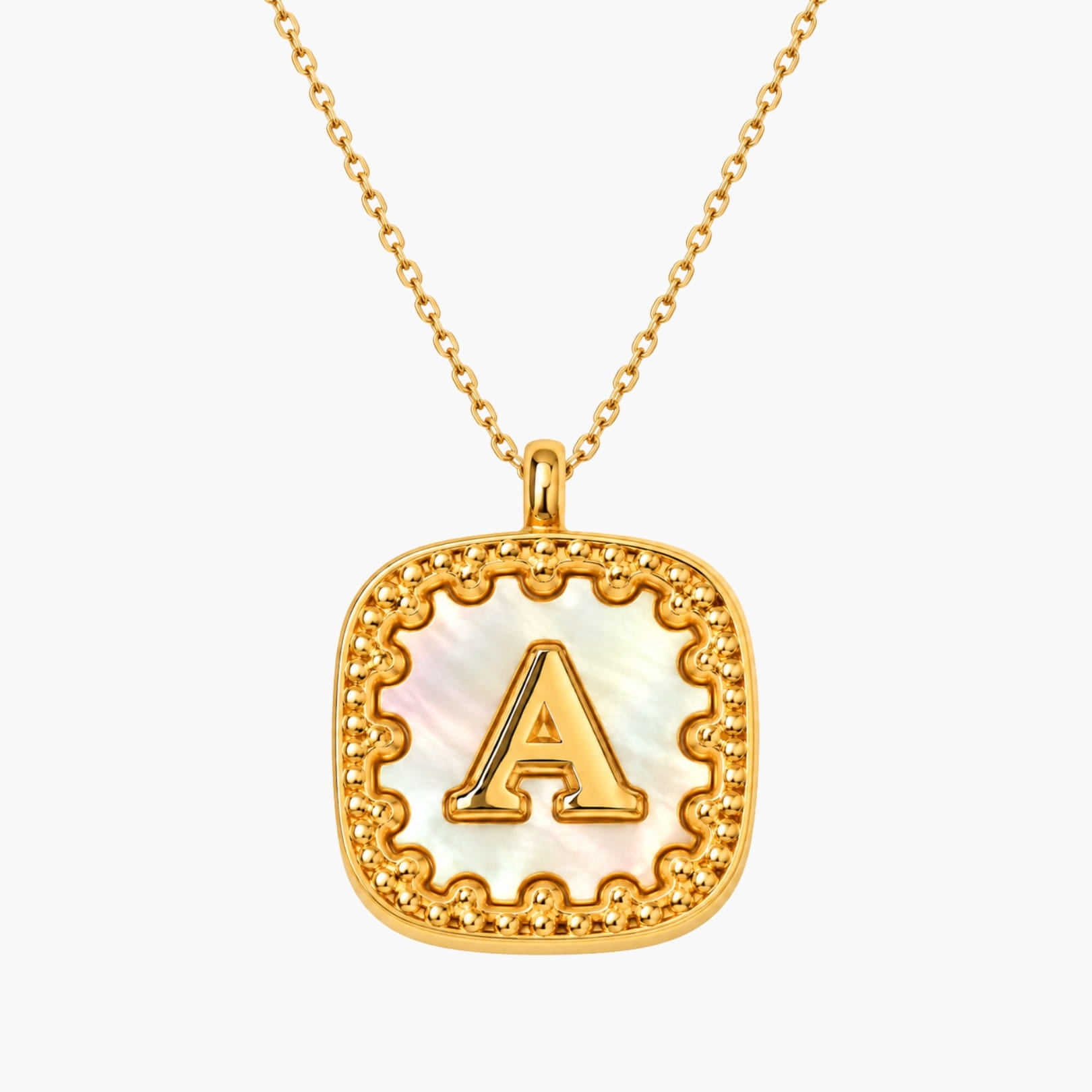 Alphabet Charms Necklace