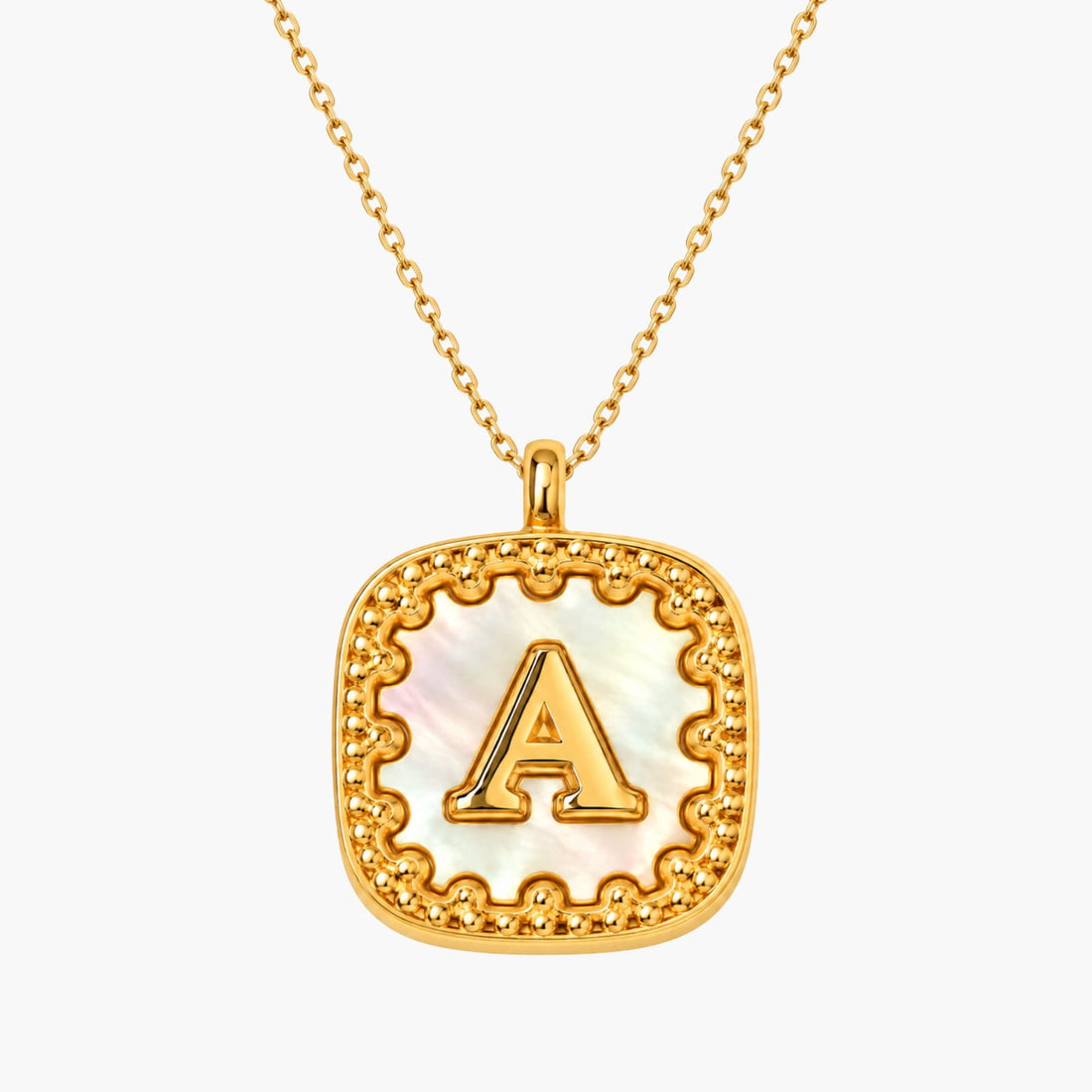 Alphabet Charms Necklace