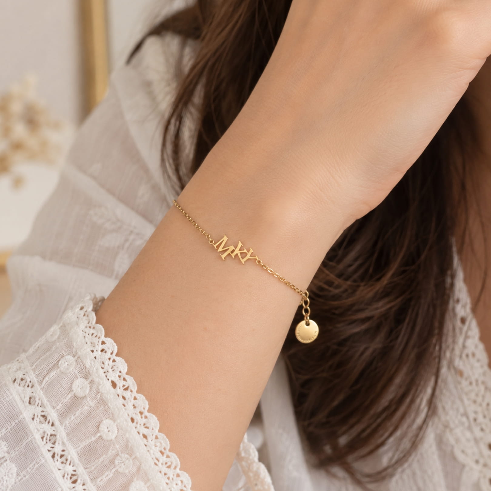 Mini LYM letter Bracelet