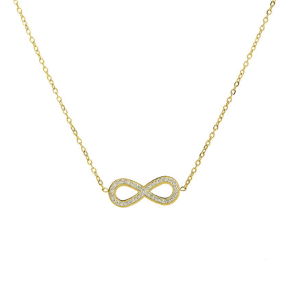 The Infinity Bling Necklace