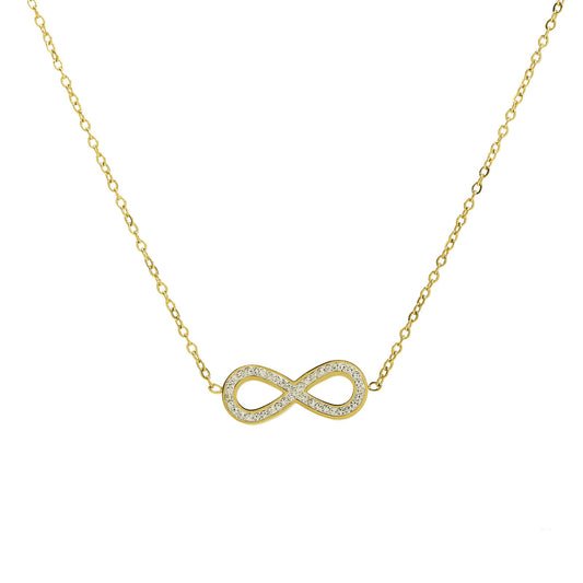 The Infinity Bling Necklace