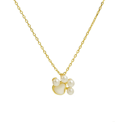 The Pearly Paw Necklace