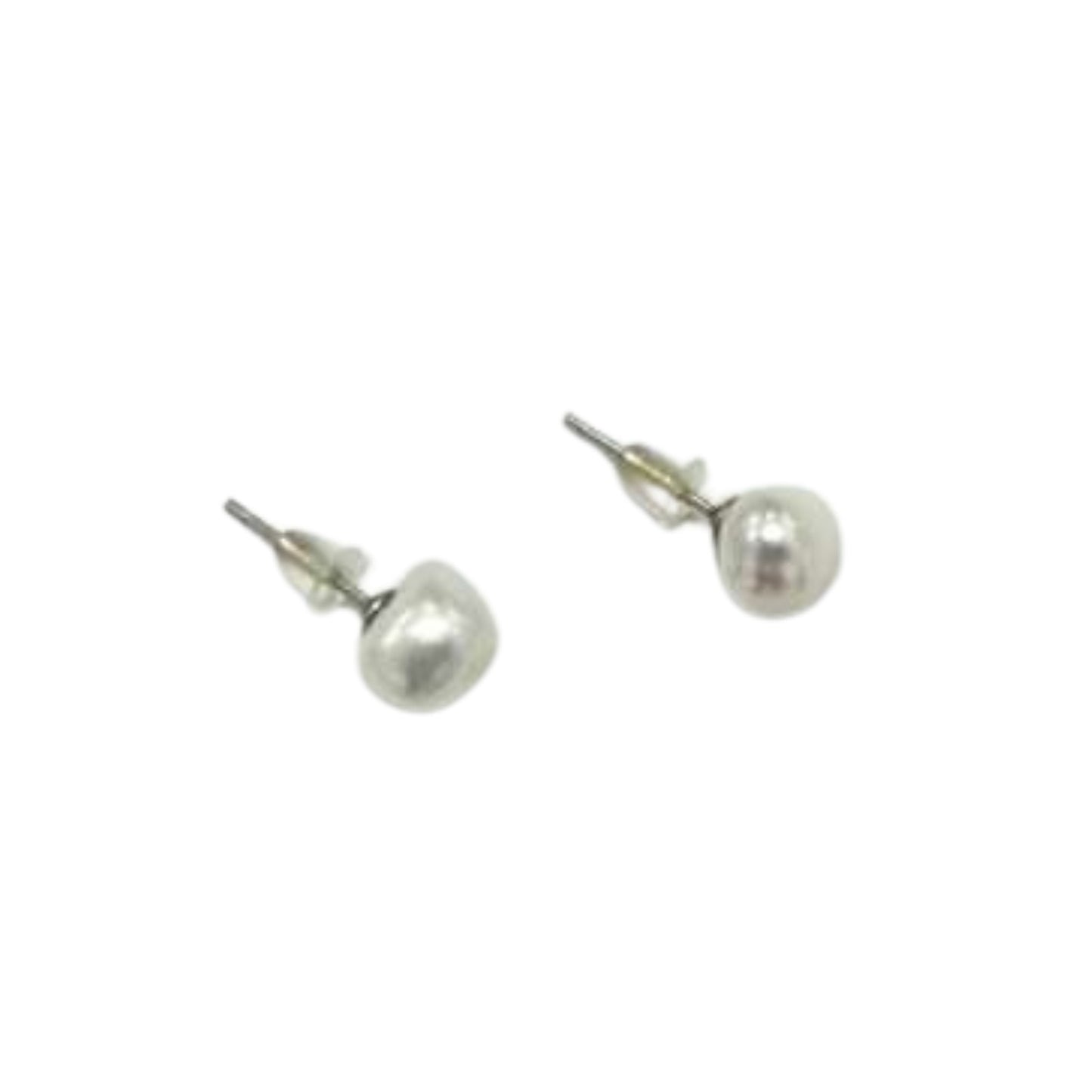 The Single Pearl Studs