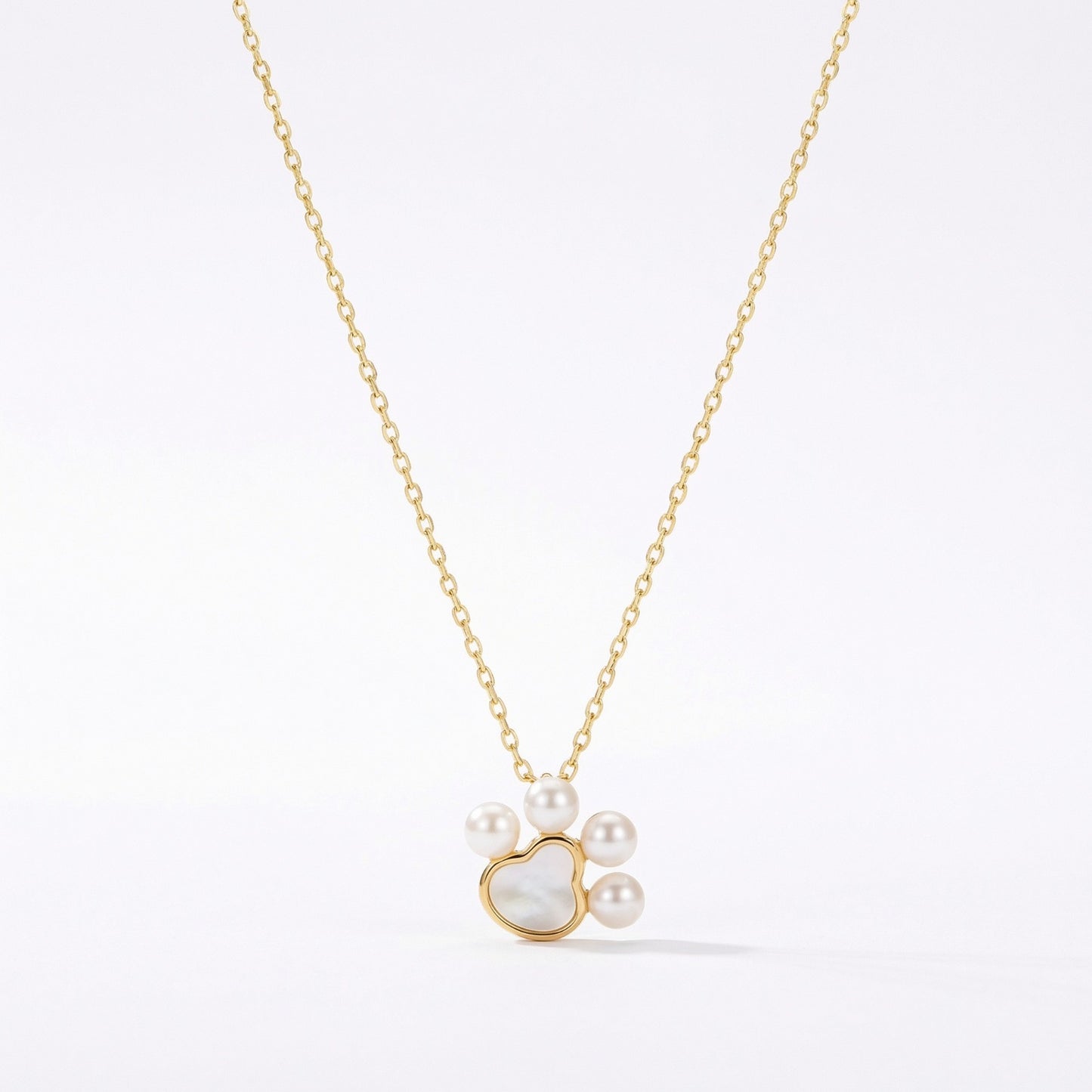 The Pearly Paw Necklace