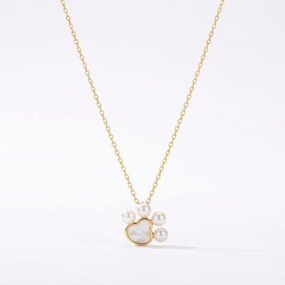 The Pearly Paw Necklace