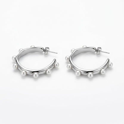 The Chunky Isla & Pearl Hoops