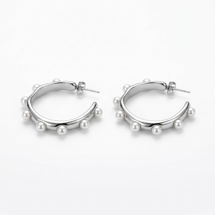 The Chunky Isla & Pearl Hoops