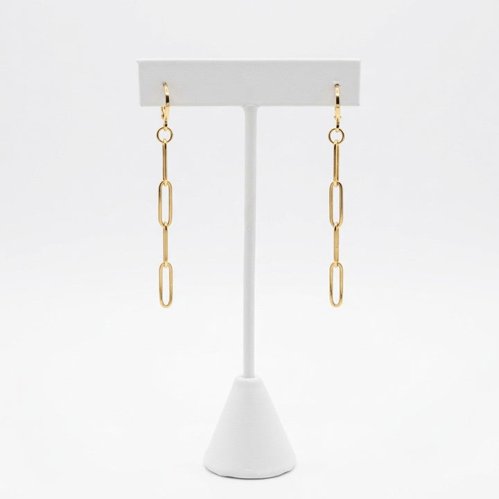 The Paperclip Earrings