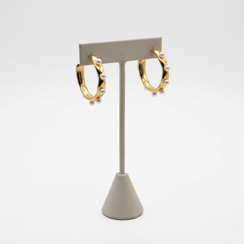 The Chunky Isla & Pearl Hoops