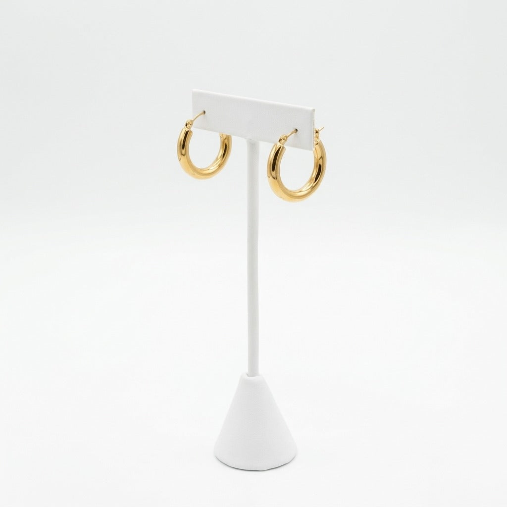 The Gold Hoop Earrings