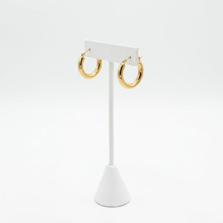 The Gold Hoop Earrings