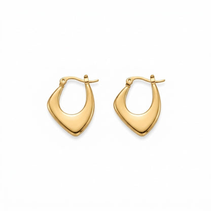 The Melted Gold Hoops