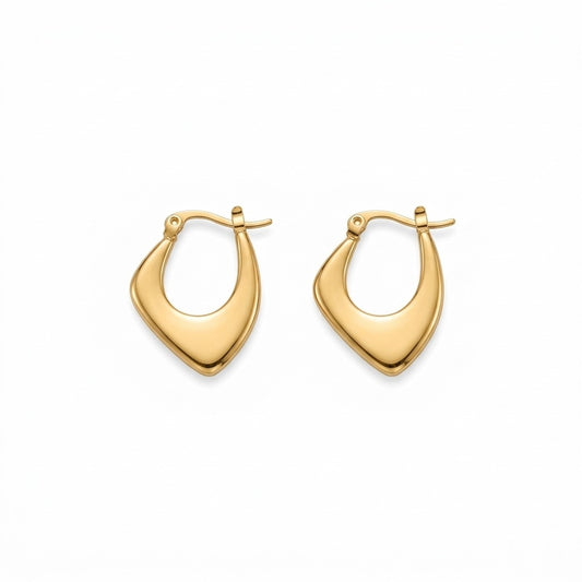 The Melted Gold Hoops