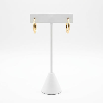 14k Solid Gold Mini Hoops