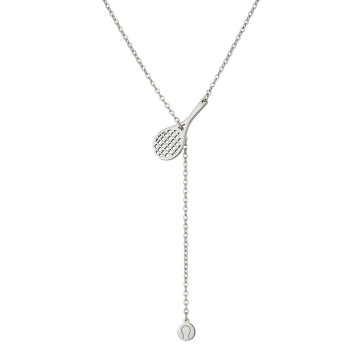 The Love Wins Tennis Lariat Necklace