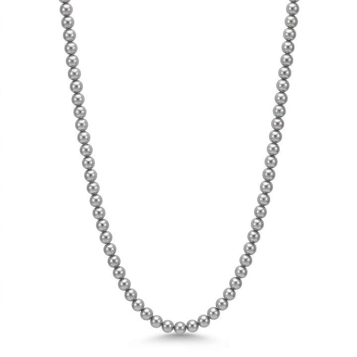 Small Pearly Necklace with Fish Charm