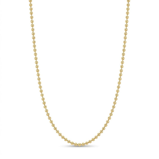 Ball Chain Necklace with Fish Charm
