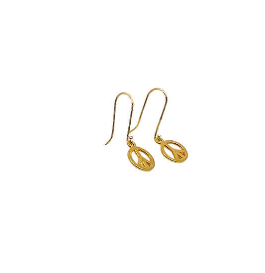 The Peace Sign Earrings