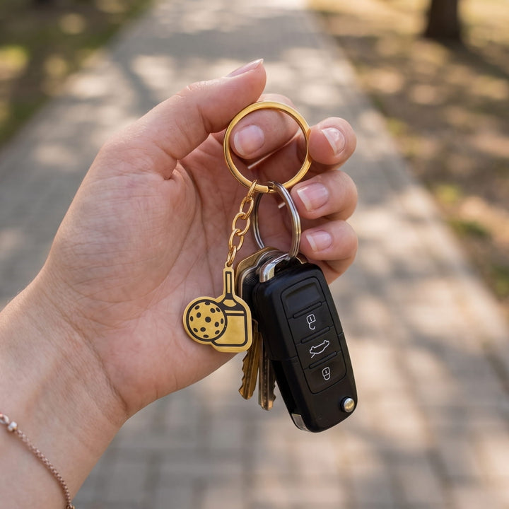 Pickleball Key Chain