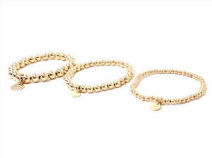 The Eternity Bracelet in Gold Smooth