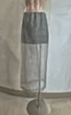 Woven Sheer Overlay Skirt