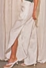 Woven Linen Harem Pants