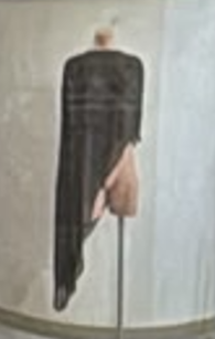 Oversized Asymmetrical Cape Top