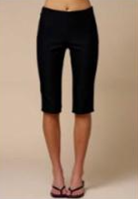 Black Cropped Capri Pants