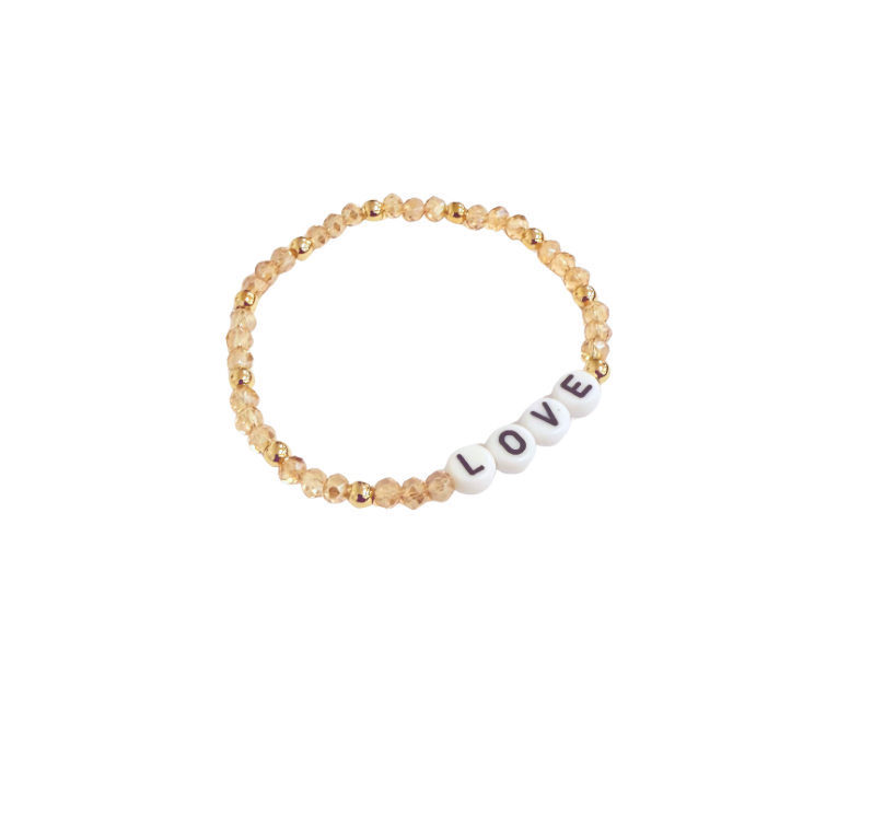 The Sparkle Word Bracelet