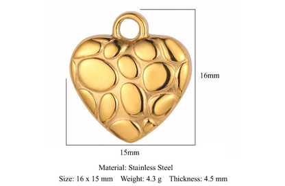 Build Your Own Charm - Heart Charms