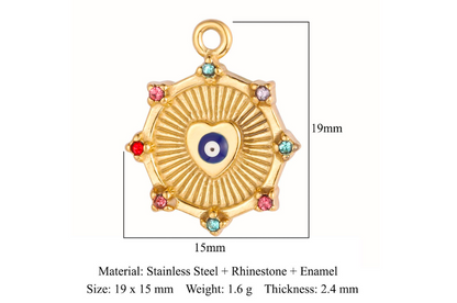 Build Your Own Charm - Evil Eye Charms