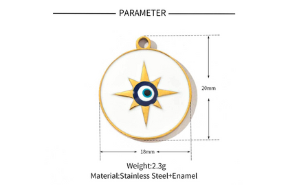 Build Your Own Charm - Evil Eye Charms