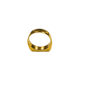 The Square Shape Gold Ring