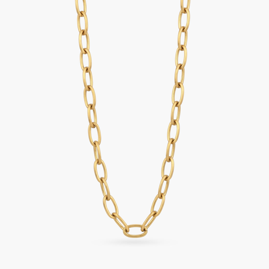 Super Chunky Cable Gold Necklace
