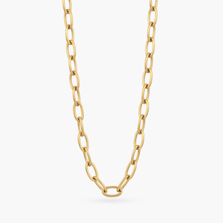 Super Chunky Cable Gold Necklace