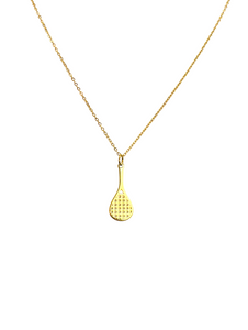 The Love Wins Tennis Gold Necklace