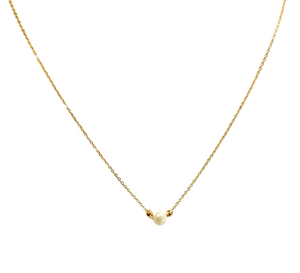 The Ariel Gold & Pearl Necklace