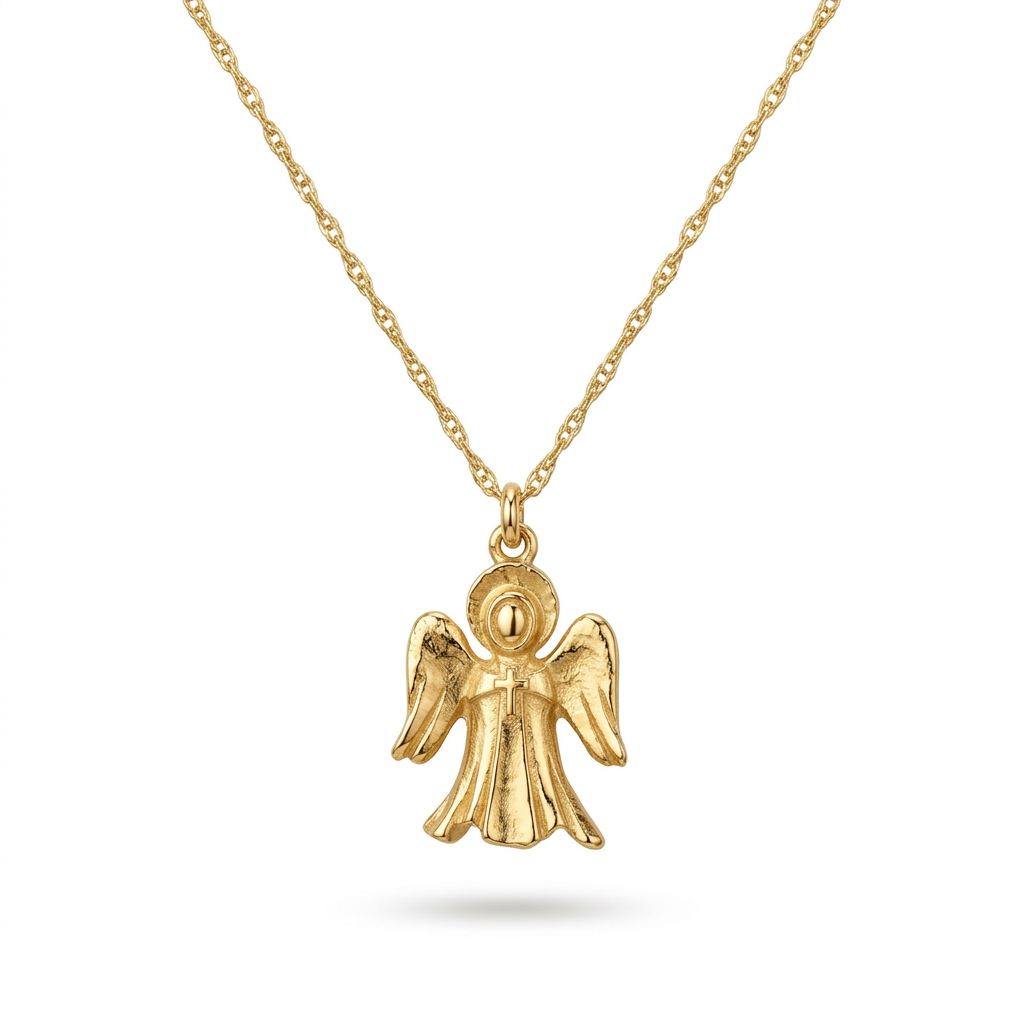 The Gold Angel Necklace