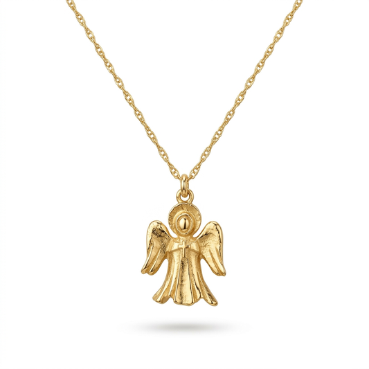 The Gold Angel Necklace