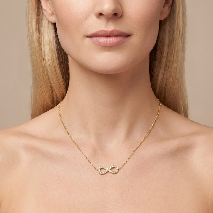 The Infinity Bling Necklace
