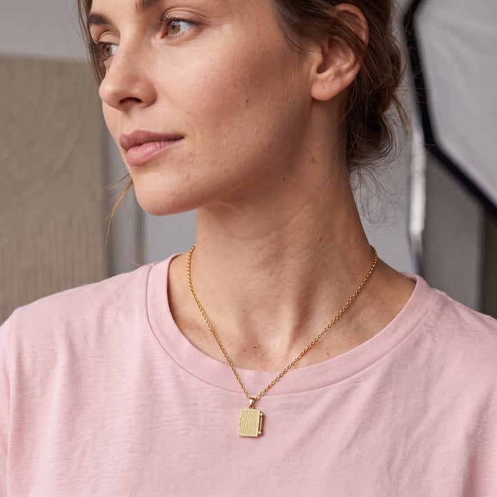 The Locket Square Necklace