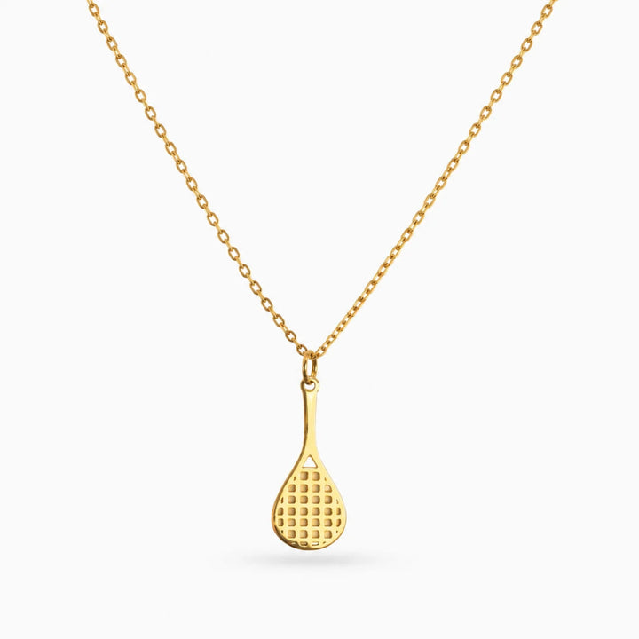 The Love Wins Tennis Gold Necklace