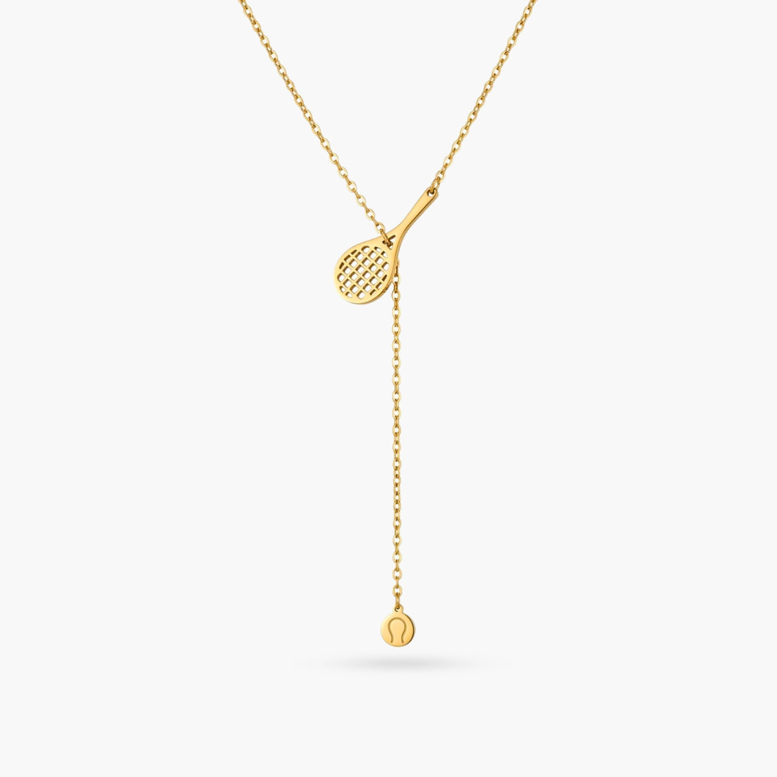 The Love Wins Tennis Lariat Necklace